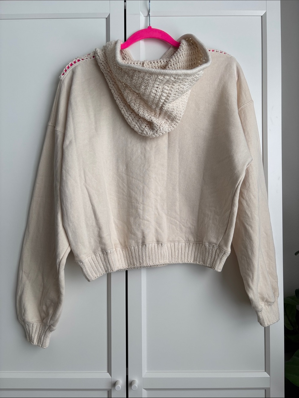 Free People Jocelyn Crochet Hoodie, XS - Picture 4 of 6